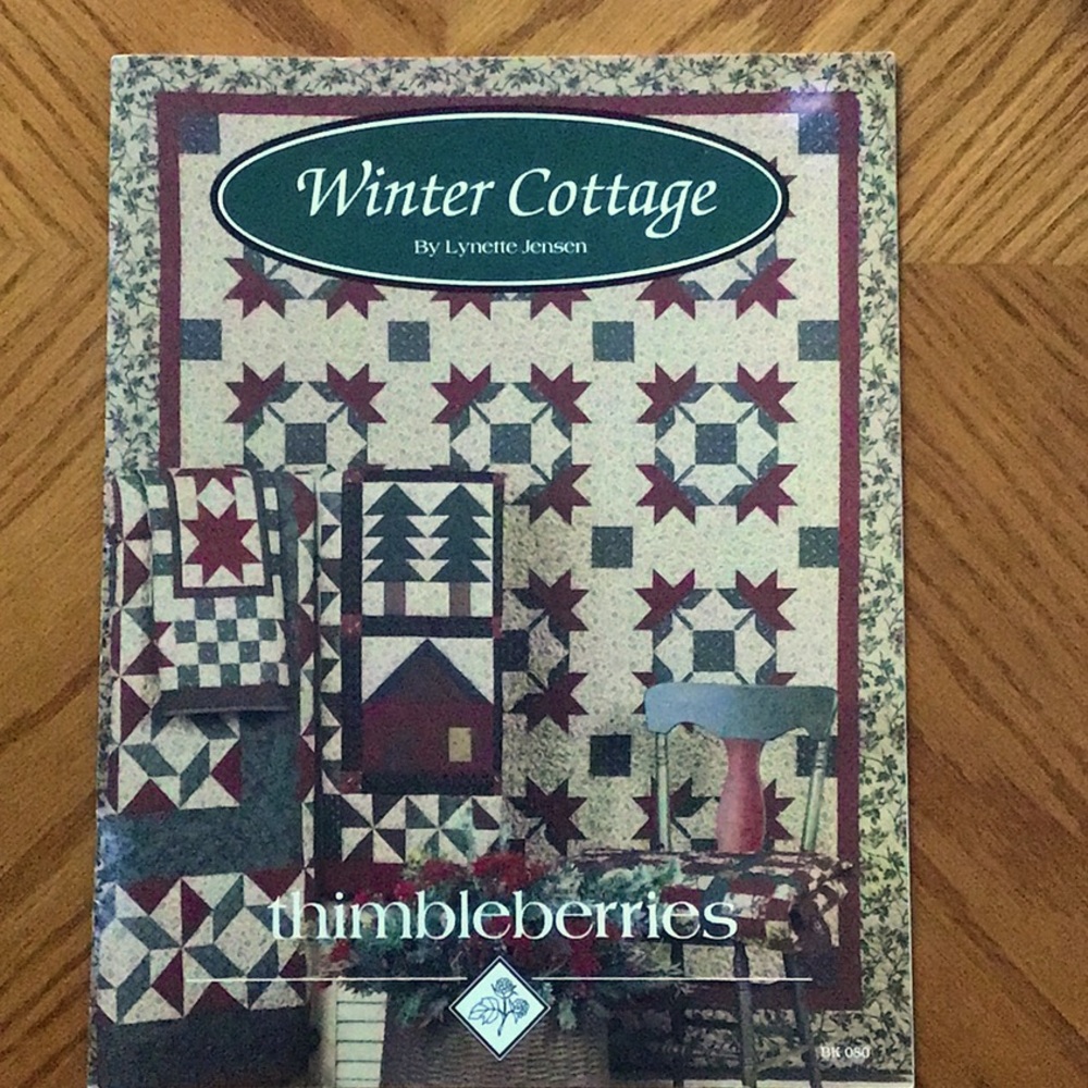 THIMBLEBERRIES Winter Cottage by Lynette Jensen